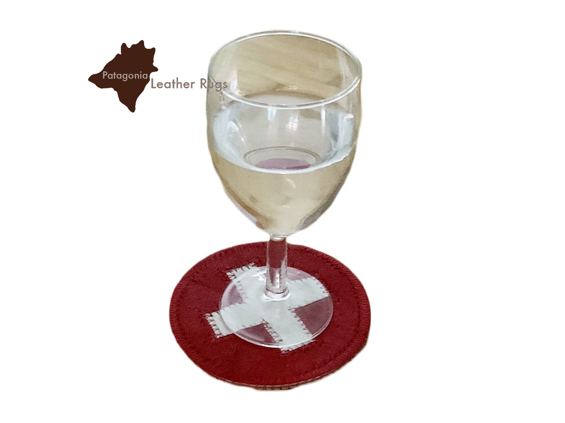 Sottobicchieri: Set mit 6 Kuhfell Untersetzern – Nuovo e nell'imballaggio originale da Arbedo venduto da patagonialeatherrugs 2