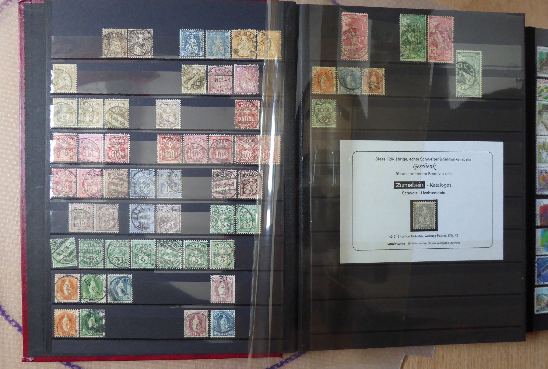 Tutti i francobolli: Konvolut Briefmarken, Briefe, Karten usw. – Usato da Gossau SG venduto da tenerife11 3