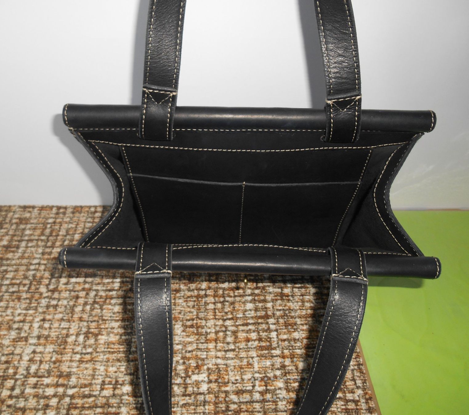 Fossil Borse da donna: Fossil Leder Handtasche schwarz – Usato da Basel venduto da Birs868 5