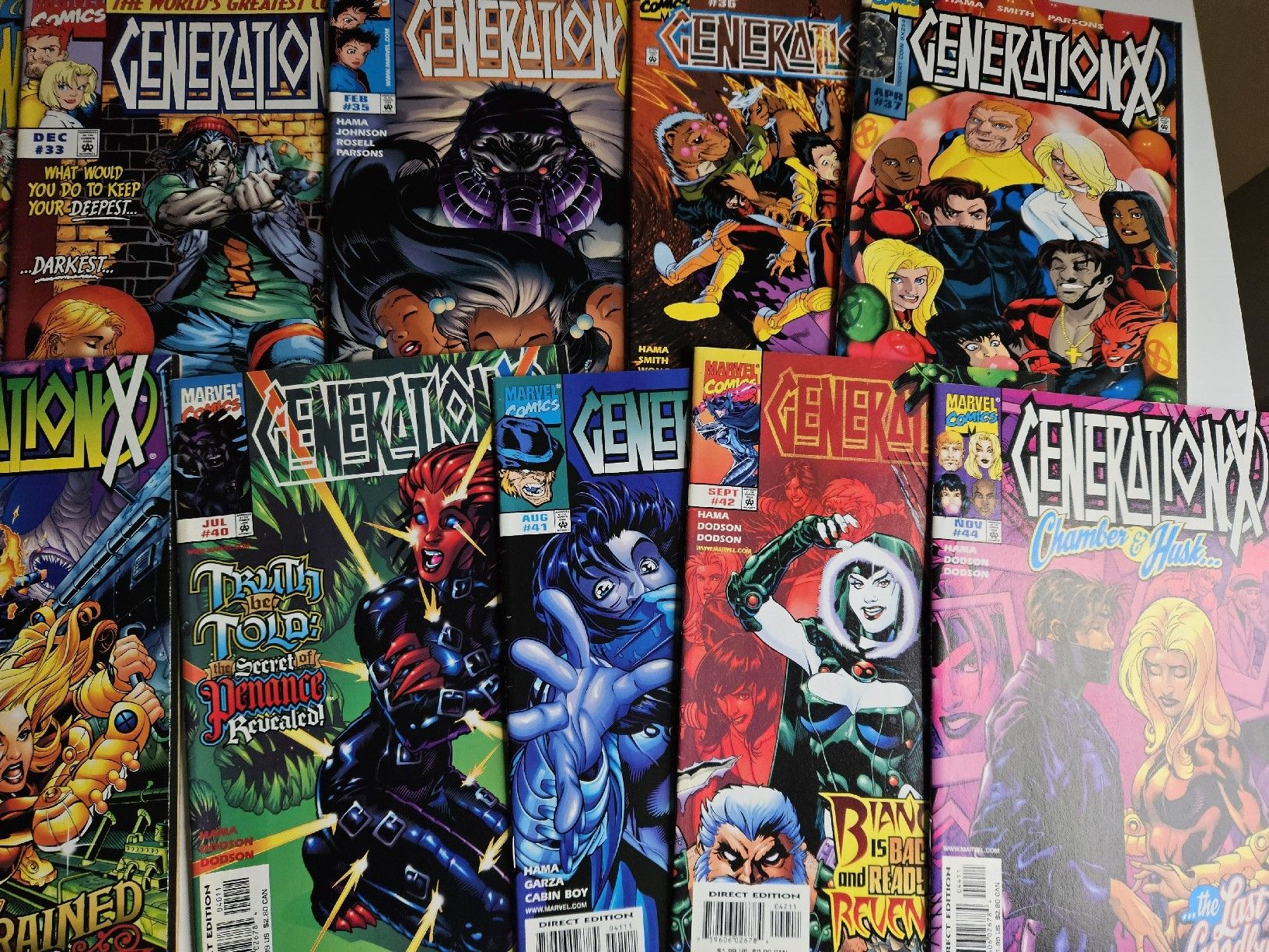 Fumetti: 22x  Generation X / Marvel Comics / Lot Sammlung – Usato da Oberdorf BL venduto da BaldenEagle 4