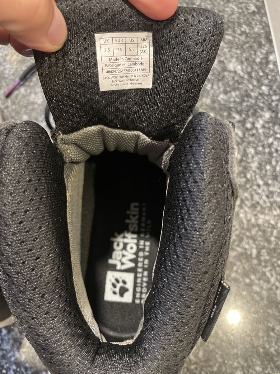 Jack Wolfskin Scarpe per ragazze: neue wanderschuhe von jack wolfskin gr. 36 – Nuovo (secondo la descrizione) da Recherswil venduto da grafics 5