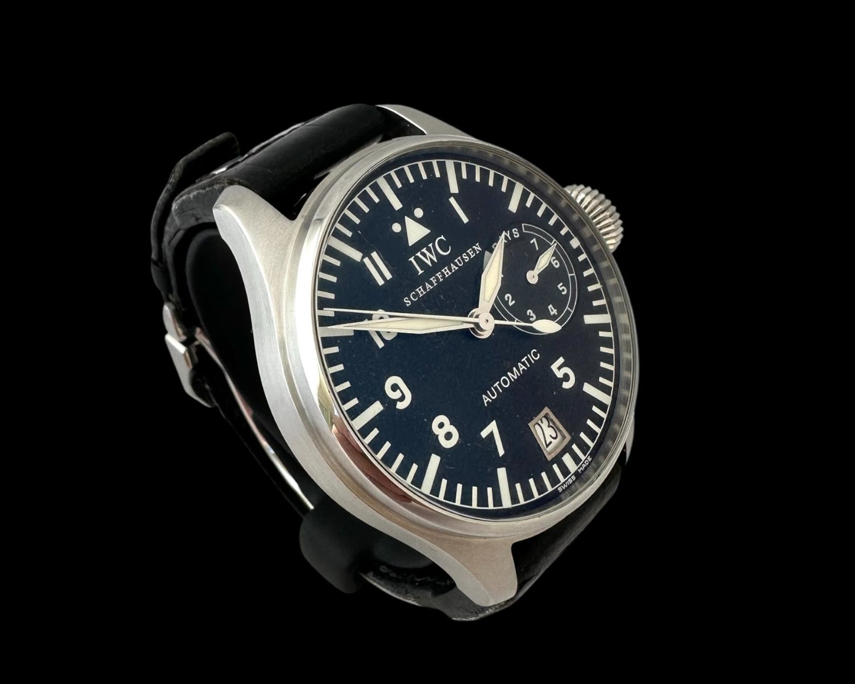 IWC Uhren: IWC Big Pilot, Ref. IW500201 in Edelstahl – Gebraucht aus Zuzwil SG von artimmo 3