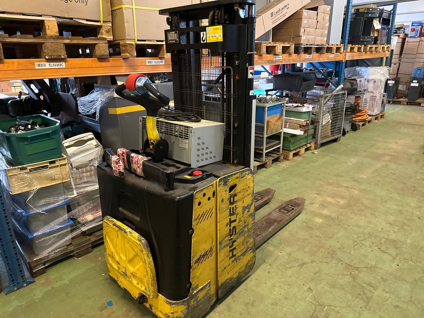 Hyster Elektro Hochhubwagen 1.5t Hubhöhe 4300mm Occasion (Gebraucht) in ...