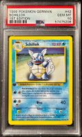 Pokémon Schillok 1st Edition PSA 10 Base Set Deutsch 42/102