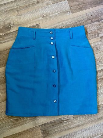 Sommer Jupe Betty Barclays 50% Leinen Gr.42