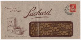 rarer illustrierter Suchard PERFIN Beleg nach KASTANIENBAUM