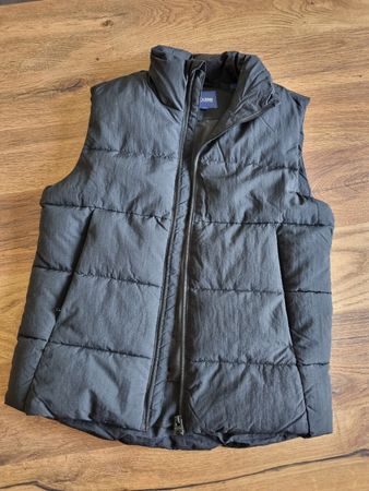 Gilet - Daunen Gr. S schwarz