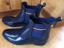 Regen-STIEFEL ☔️ Gr.40, von Tommy Hilfiger, blau