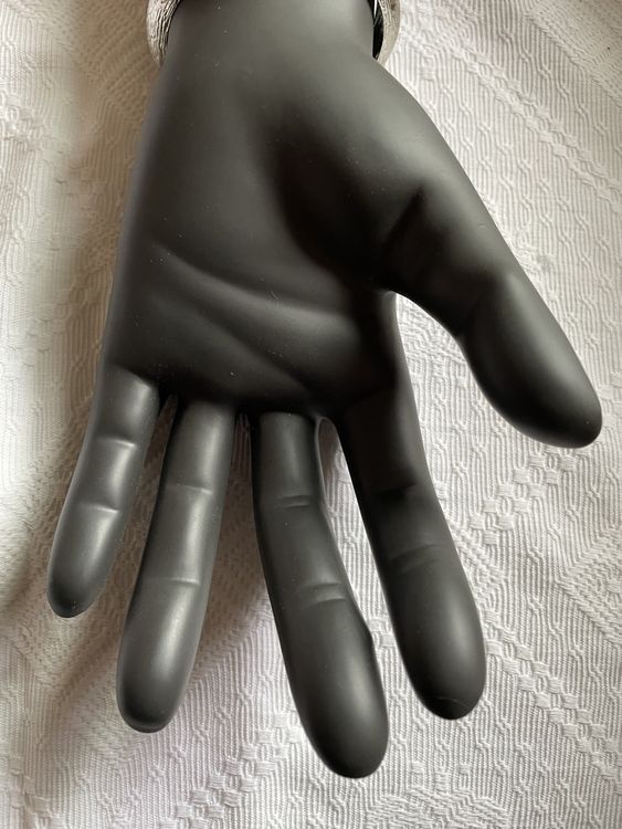Vintage Gummi Hand mit verstellbaren Gliedern Handschuhform (Neu ...