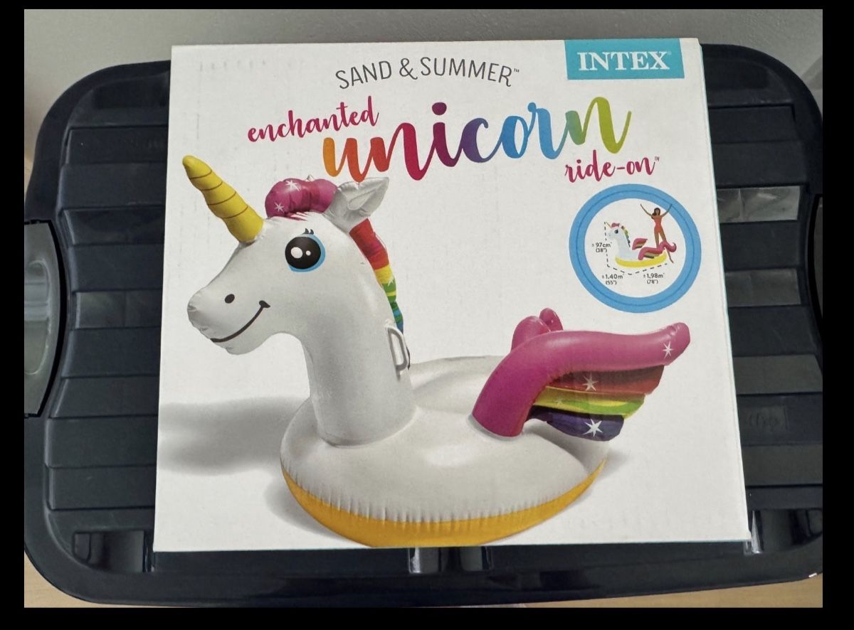 Bouées: INTEX Einhorn Schwimmtier neu & originalverpackt – Neuf avec emballage d'origine à Zürich par mal_98hc