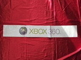 Original X-Box 360 Schriftzug Aufkleber Schaufenster Kiosk