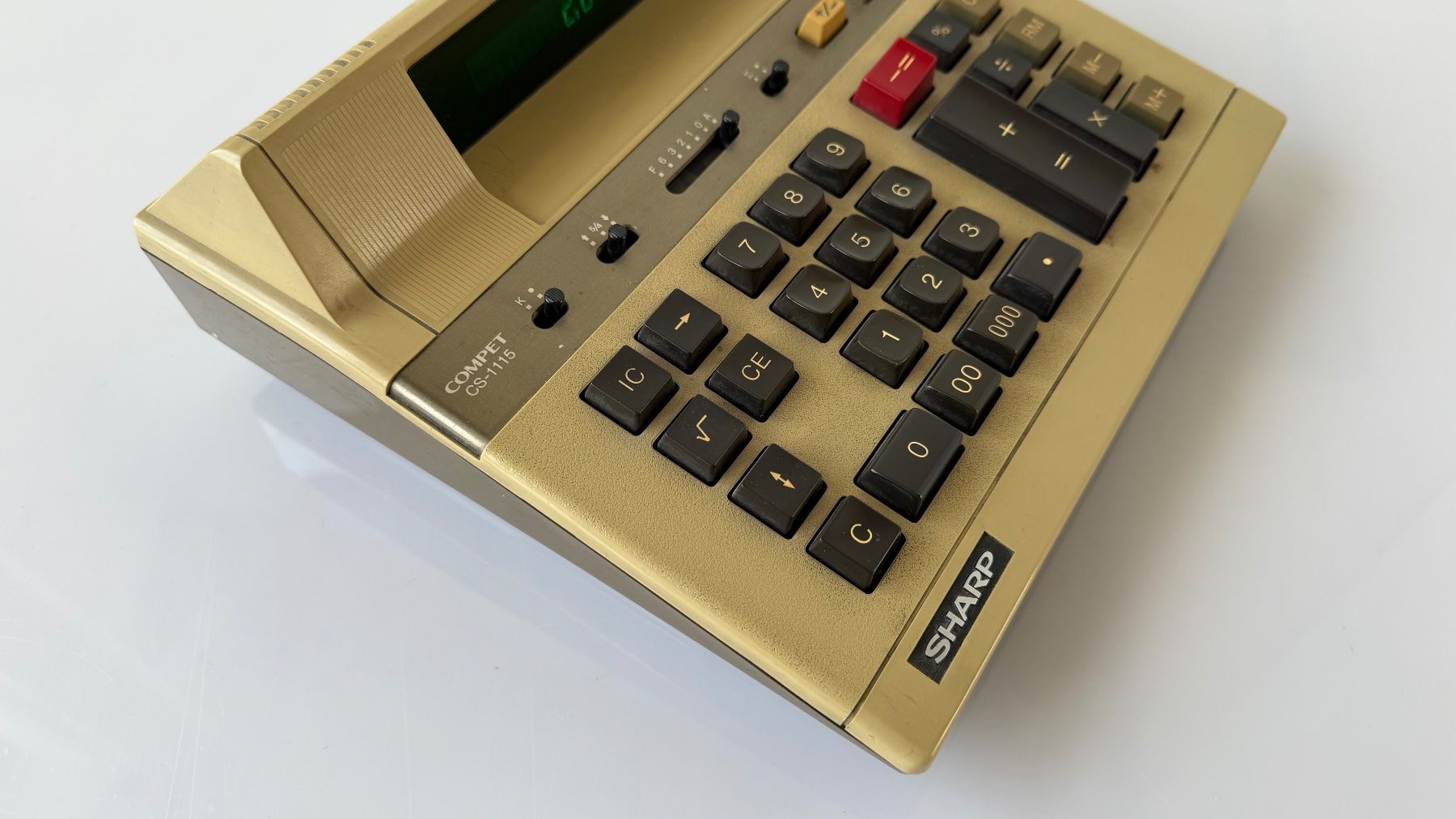 Sharp Taschenrechner: SHARP Electronic Tascherechner Compet CS-1115 – Gebraucht aus Jonen von BMWE369 3