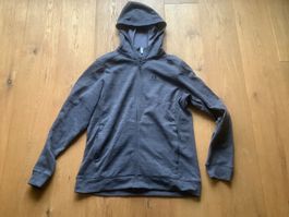 Salomon Fleece-Hoody Men Gr.L Farbe grau melange