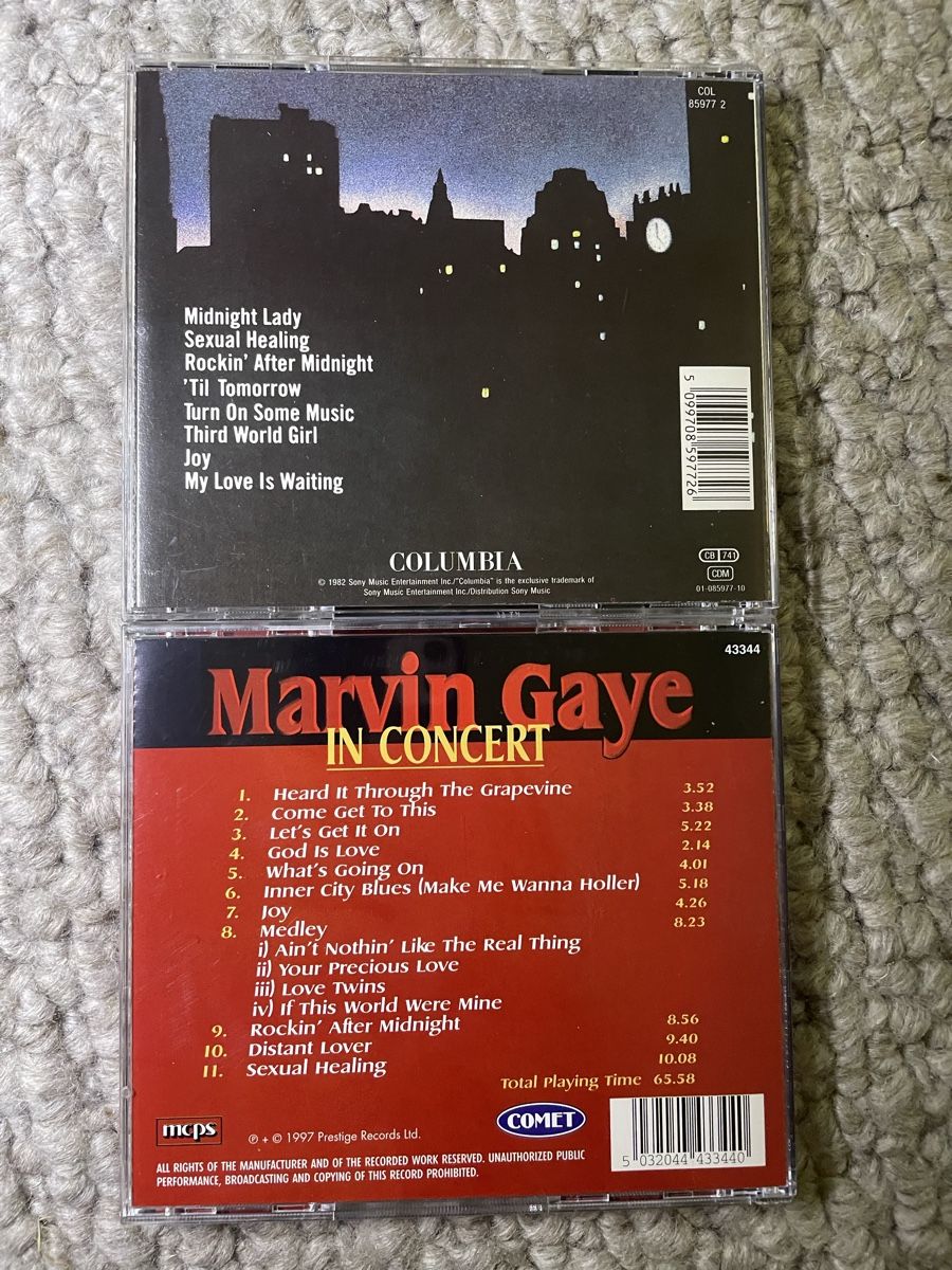 CDs: 2x Marvin Gaye – Gebraucht aus Reinach AG von trigger7811 2