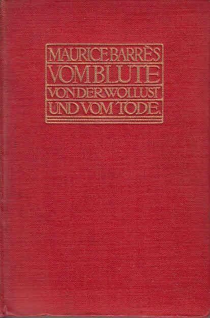 Libri: Vom Blute von der Wollust und vom Tode – Usato da Lenzburg venduto da mayfair02