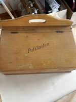 Vintage Putzkasten, Holzbox mit Griff, viel Stauraum!