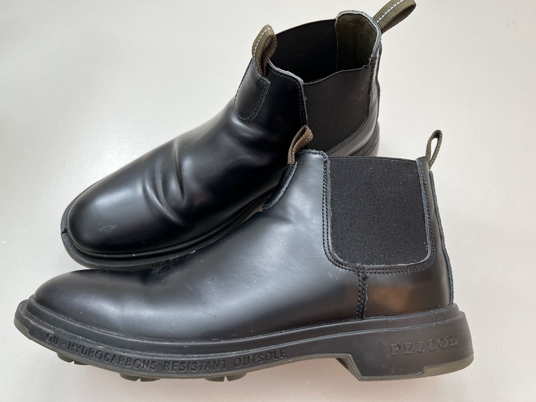 Herrenschuhe: PEZZOL Stiefeletten schwarz, Grösse 42 – Neu (gemäss Beschreibung) aus Fraubrunnen von Vpeck 1