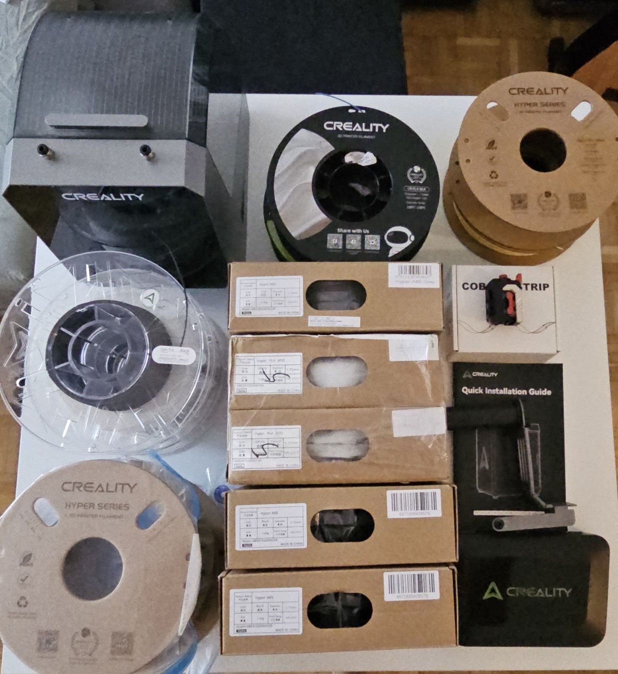 Creality Imprimante 3D: CREALITY K2 PLUS + RISER V4 + DX2C + FILAMENTS – D'occasion à St. Gallen par Cat_s 5