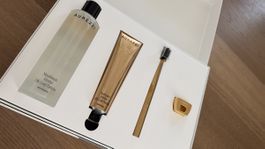 Aurezzi Mundpflege-Set mit Goldpartikeln  NEU