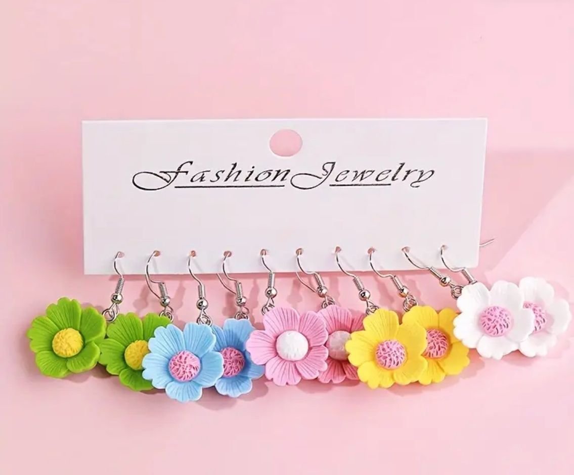 Ohrringe & -stecker: Ohrringe im Blumen Design ( Set) – Neu und originalverpackt aus Gams von Mariawicca 1