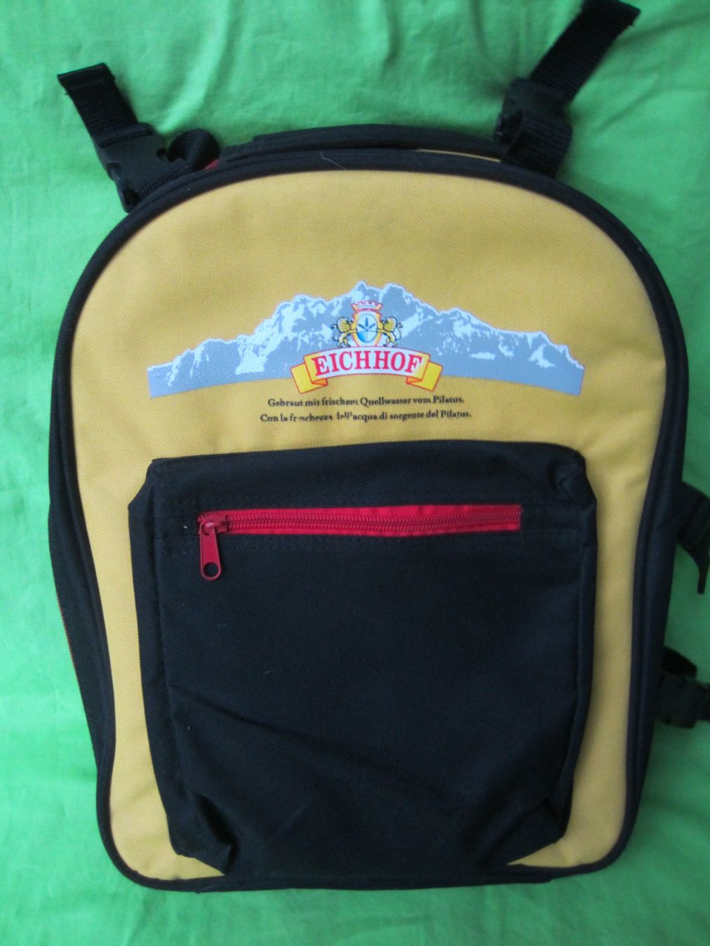 Zaini: Eichhof Picknick Rucksack Besteck und Teller Eichhof Bier – Nuovo (secondo la descrizione) da Sursee venduto da Tschiger