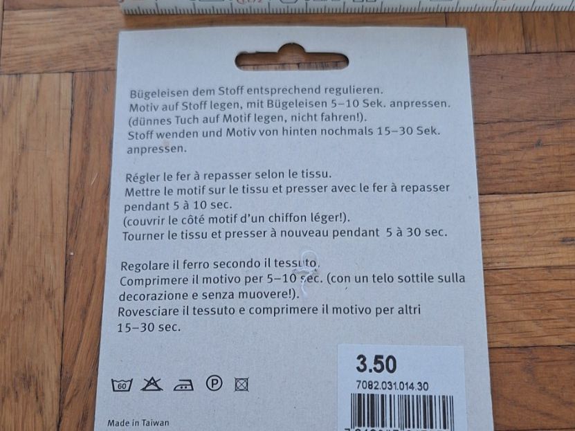 Insignes: Leopard Katze Bügel Bild – D'occasion à Wetzikon ZH par NaWetzi 1