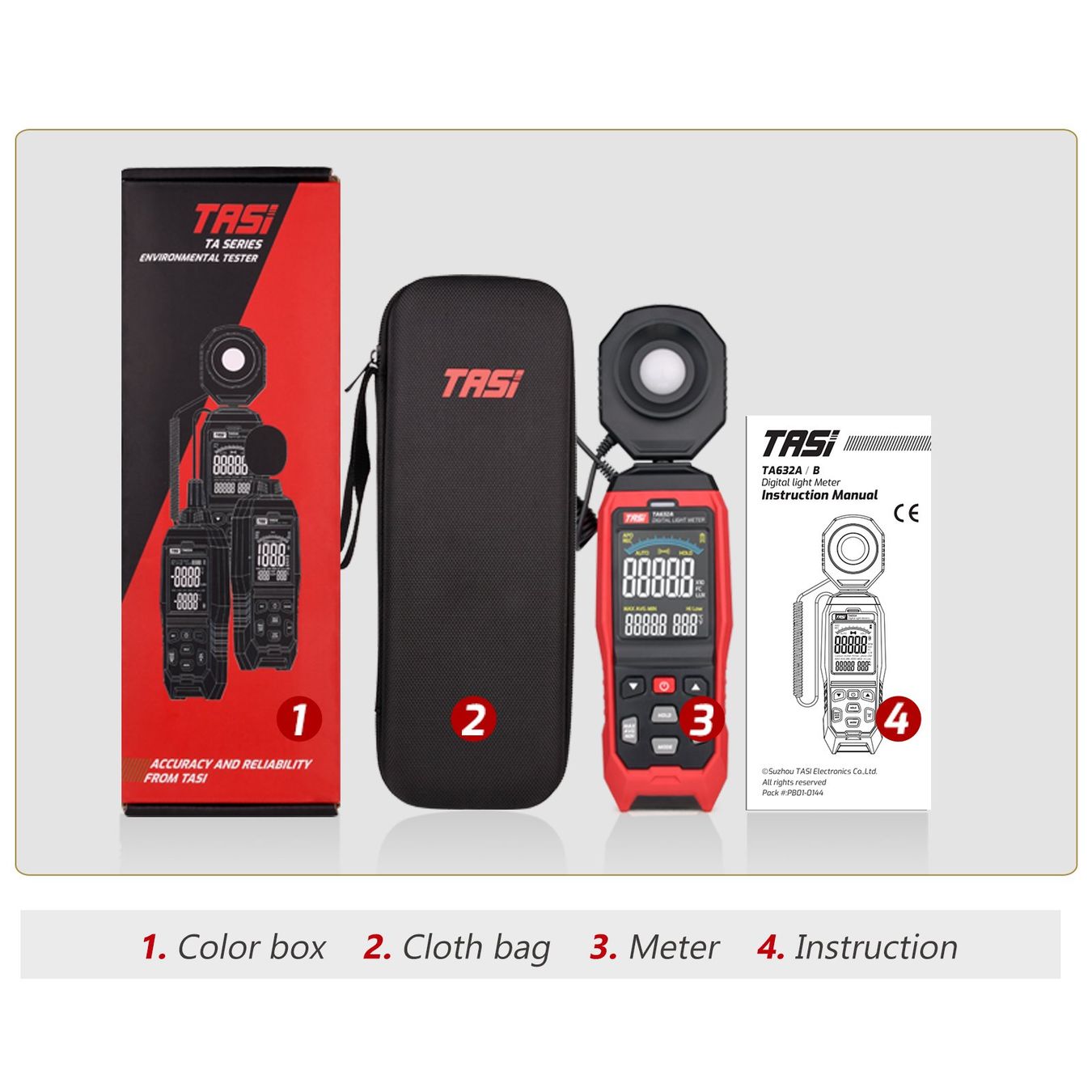 Misurare: PROFI LUXMETER - 0-200000 LUX - DIGITAL LCD LICHTMETER – Nuovo e nell'imballaggio originale da Kriens venduto da swissgadget 2