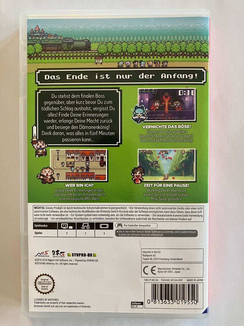 Nintendo Giochi: The Longest Five Minutes – Switch – Usato da Ecublens VD venduto da Lenordique 1
