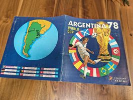 Panini Album Argentina 78 – unvollständig