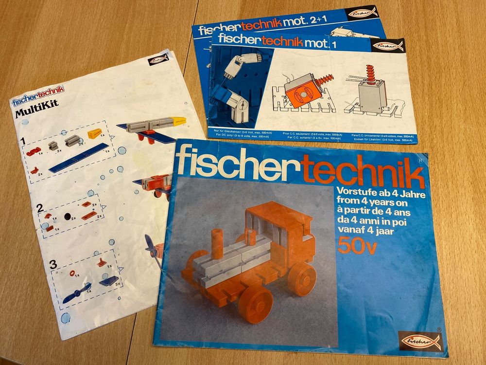 FISCHERTECHNIK SET EC2 complet en boîte EUR 35,50 - FR