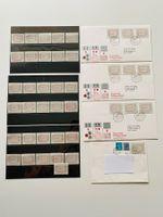 ATM Automatenmarke Serie + Briefe England Royal Mail FDC +**