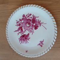 Teller K&A Krautheim Selb Blumenmuster Goldrand 1936