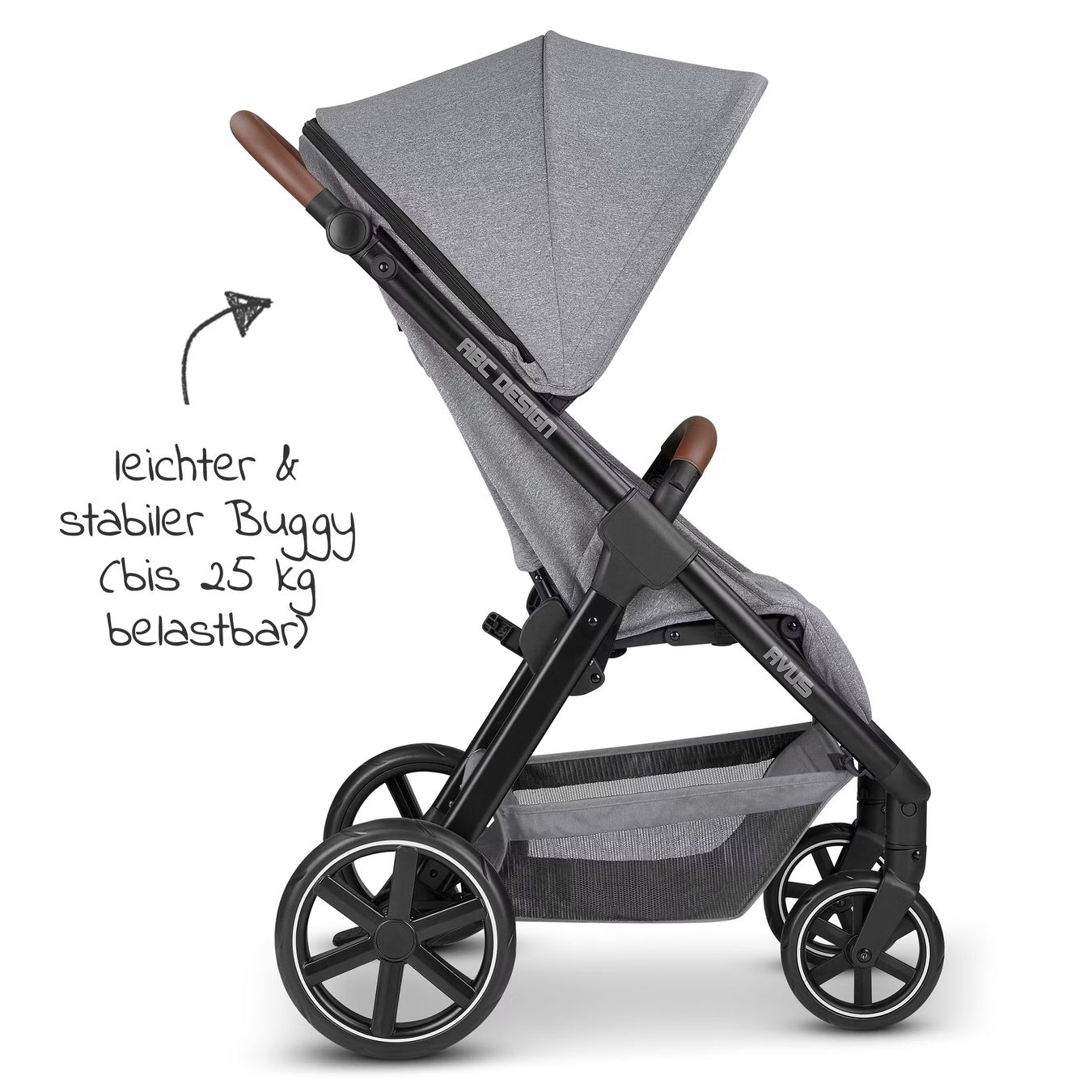 ABC Design Carrozzine: ABC Design Avus Kinderwagen grau Top Zustand – Usato da Rothrist venduto da mia_vl8k 5