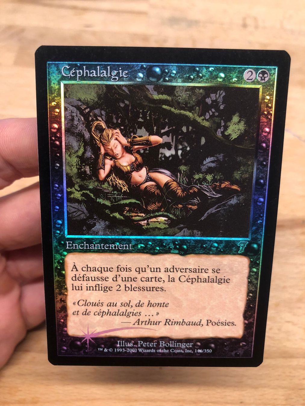 Magic The Gathering Carte collezionabili: MTG 7th edition foil Céphalalgie FR 2001 EX+ – Nuovo (secondo la descrizione) da Corsier GE venduto da SWmoderncards