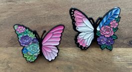 Set 2x Pin Schmetterling