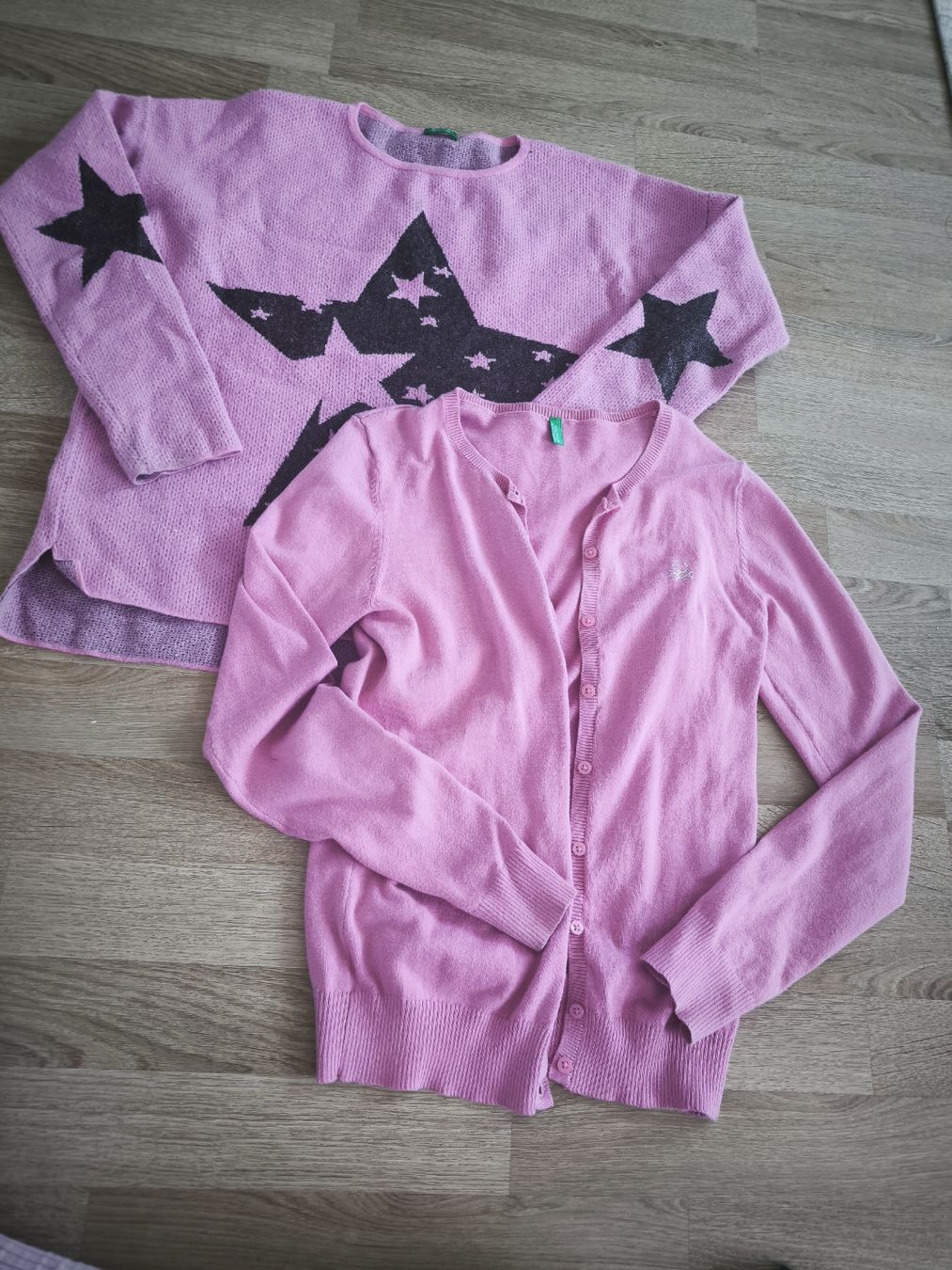 Benetton Lotti & Set di vestiti: Benetton Set, Pullover & Strickjacke, rosa, Gr. 146 – Nuovo (secondo la descrizione) da Rüthi (Rheintal) venduto da Boschacat