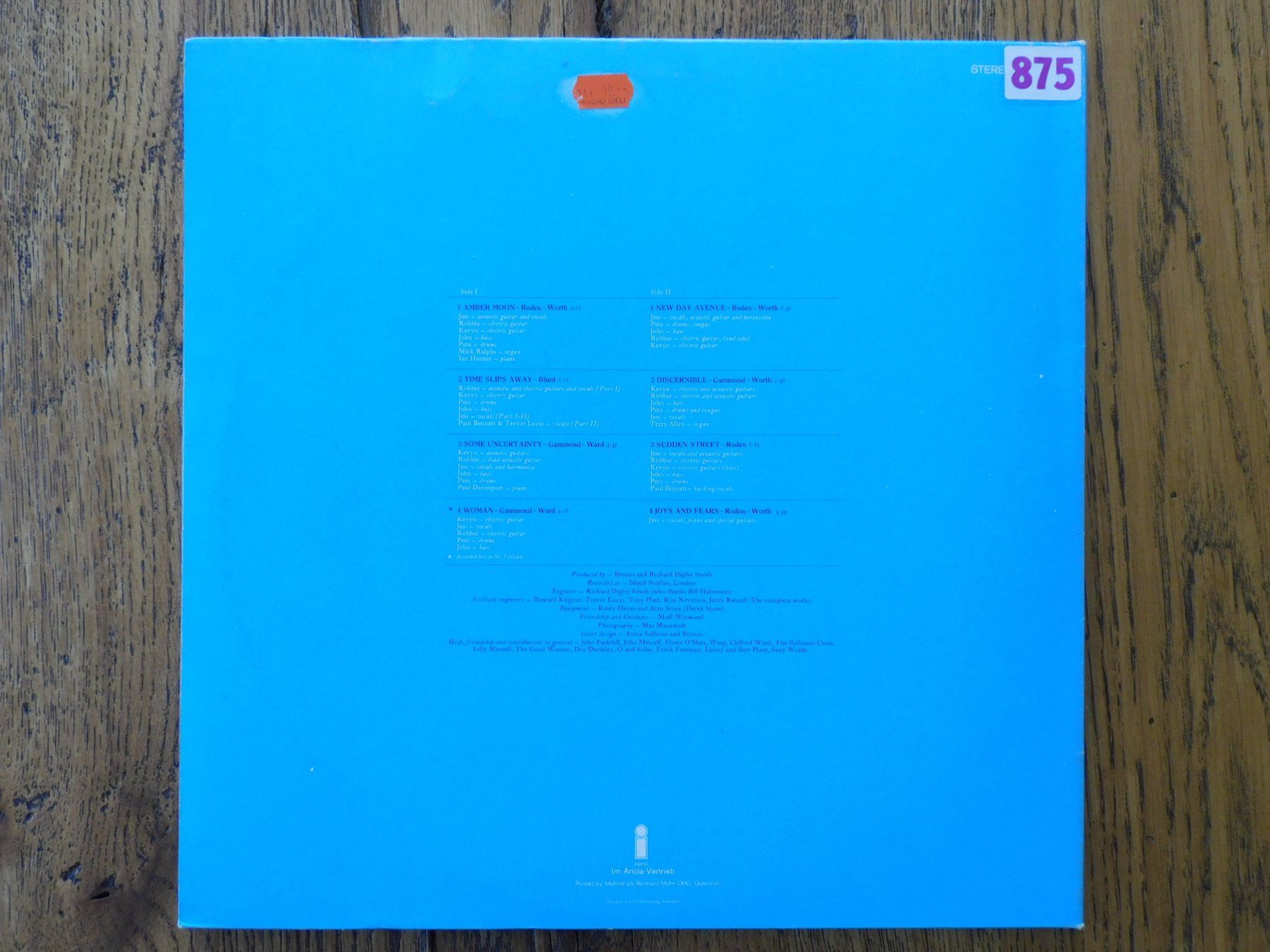 Dischi in vinile: Bronco - Ace of Sunlight – Usato da Emmenbrücke venduto da Dickens 2