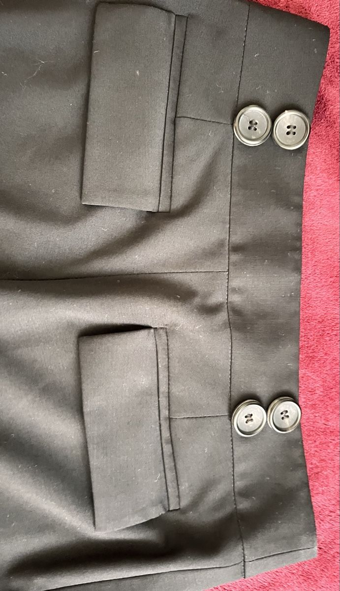 John Galliano Pantaloni: John GALLIANO black wool trousers – Nuovo (secondo la descrizione) da Lausanne venduto da NYC67 3