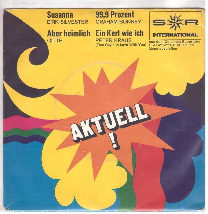 Dischi in vinile: Peter Kraus/ Gitte .... Single7  EP – Usato da Rheinau venduto da thespecials