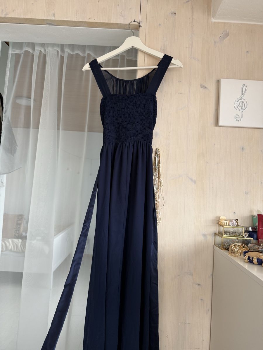 Vestiti: Dunkelblaues Abendkleid, Grösse 34/S – Usato da Lyss venduto da joe_pp6z 3