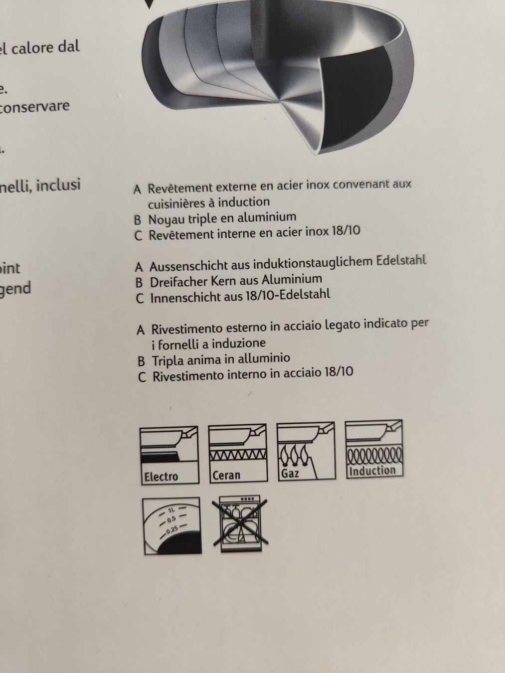 Pentole: Migros Selection Topf 24cm Neu-Unbenutzt! – Nuovo e nell'imballaggio originale da Schlieren venduto da bingo33 6