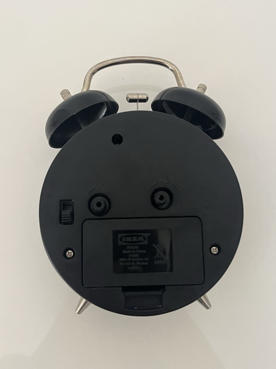 Ikea Sveglie: Analoger Wecker, schwarz (IKEA) – Usato da Oberwil-Lieli venduto da ofe_yb9w 2