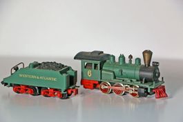 Analoge Dampflok N°6 Western & Atlantic mit Kohletender