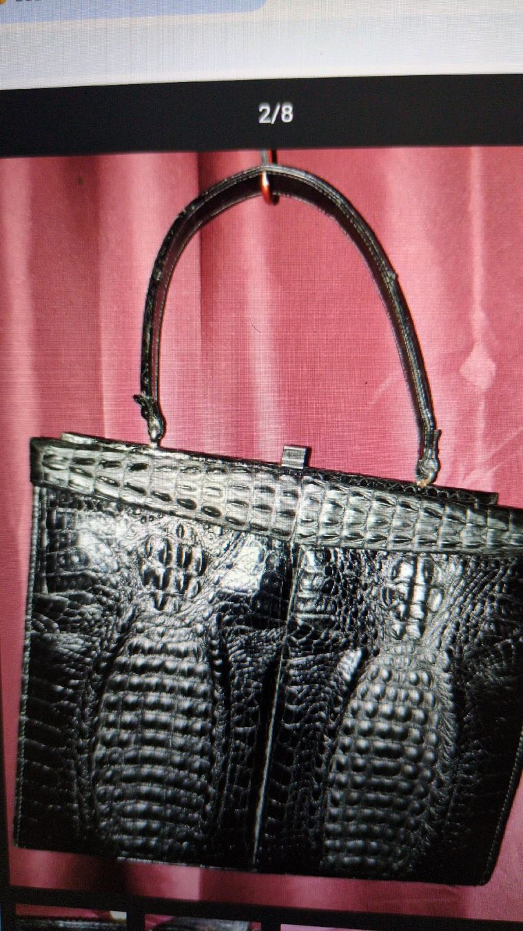 Borse da donna: Handtasche Kroko – Usato da Schaffhausen venduto da max_c62l 1