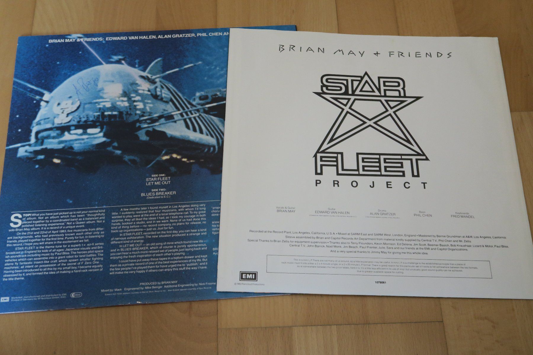 Dischi in vinile: Brian May + Friends – Star Fleet Project – Usato da Thun venduto da Karibu70 2