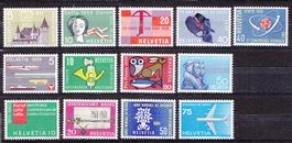 1958-1960 Werbesätze + eine Einzelausgabe  ** Postfrisch **
