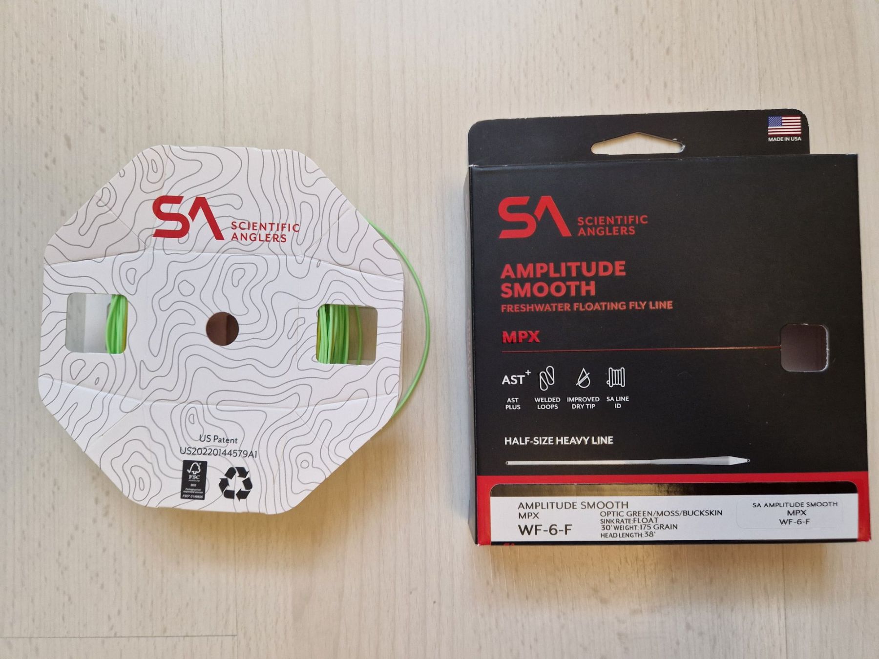 Tamburi & Mulinelli: Fliegenschnur SA Amplitude Smooth MPX – Usato da Boppelsen venduto da Dusty52