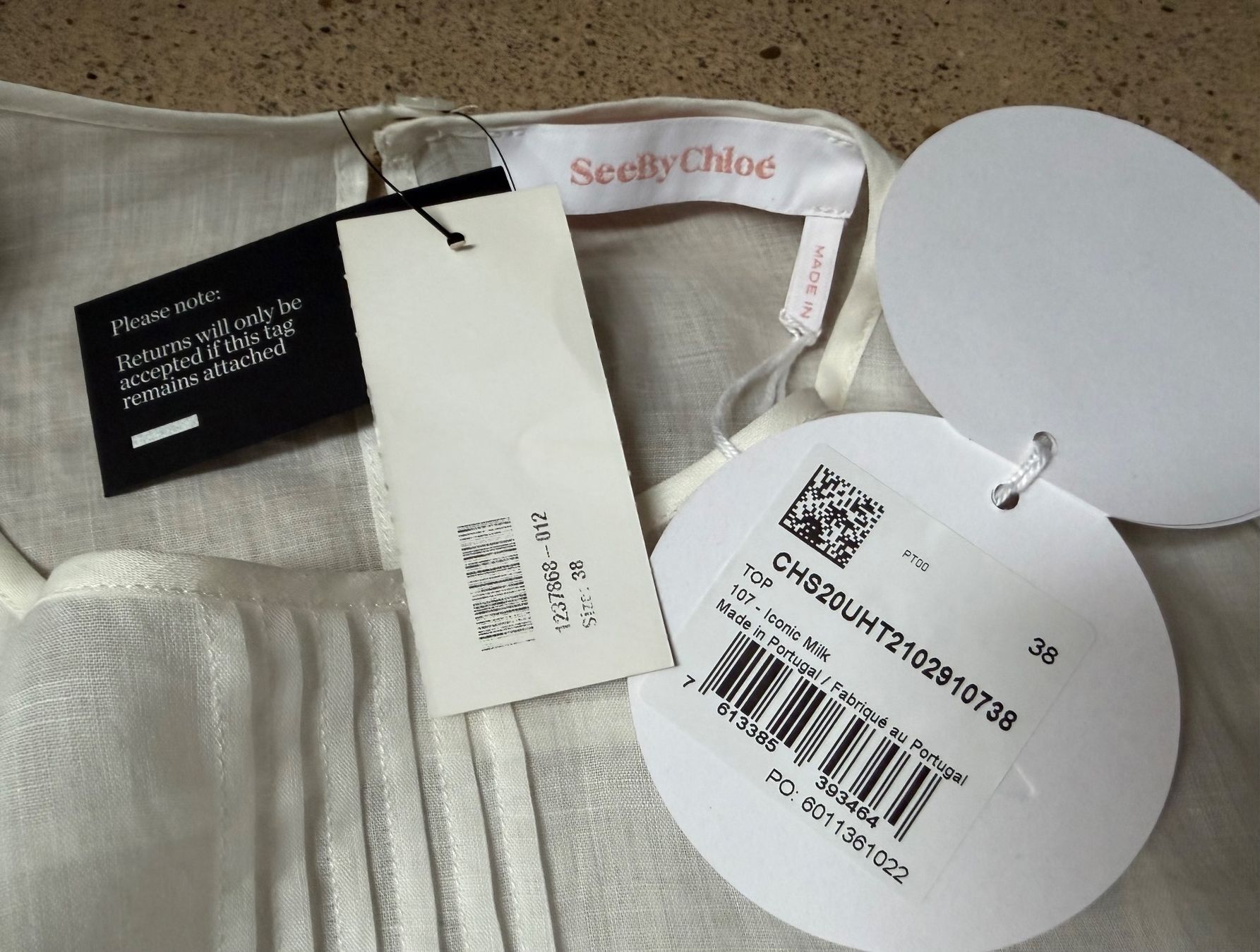 Chloé Blusen: neue SEE BY CHLOÉ Bluse 🤍 – Neu und originalverpackt aus Zürich von ClosetQueen 8