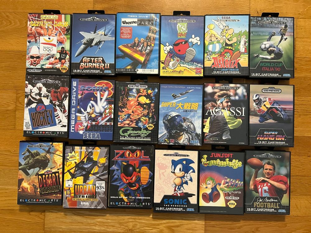 Sega Mega Drive Spiele