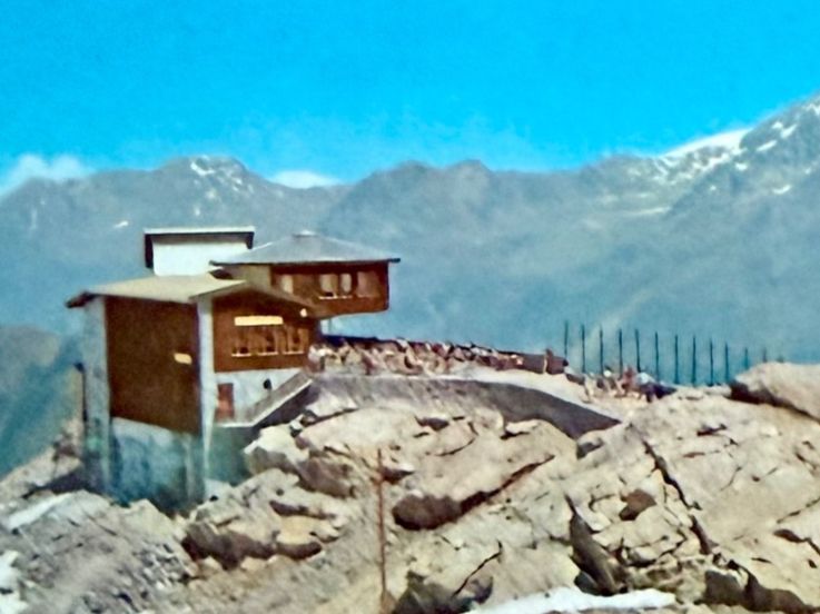 Cartoline postali: Saas - Fée - Restaurant Längfluh – Usato da Lutry venduto da Ediego 2